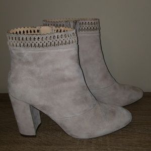 Light brown/tan heeled boots